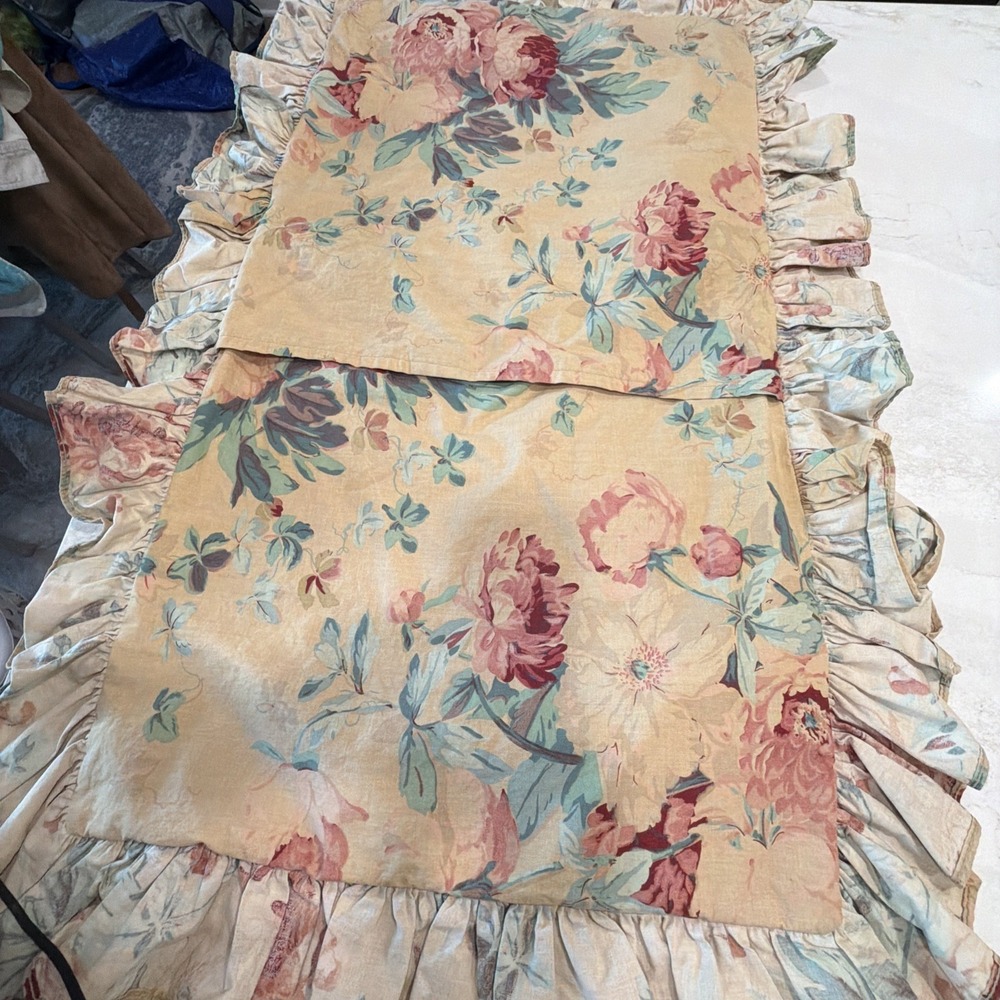 ONE (1) RALPH LAUREN ELSA Grasslands King Pillow Sham - Picture 7 of 10